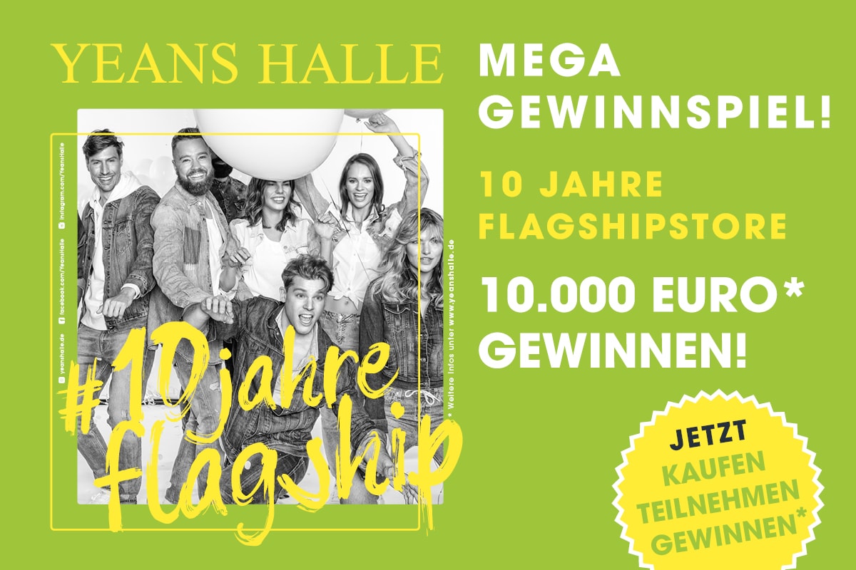 Yeans Halle Mega Gewinnspiel