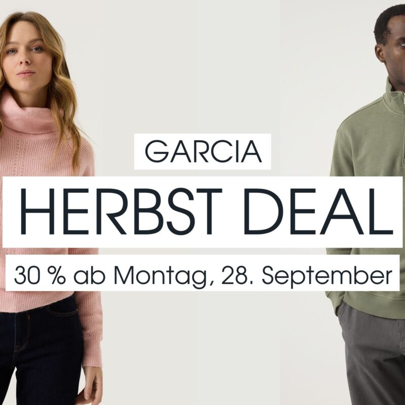 Garcia Herbst Deal bei Yeans Halle